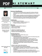 Tamara Stewart Resume 2016