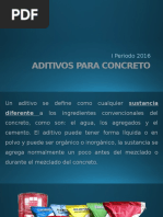 Aditivos para Concreto