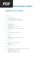 Formation AutoCAD