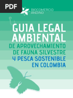 Guía Legal Ambiental de Aprovechamiento de Fauna Silvestre y Pesca Sostenible