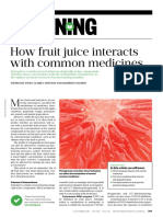 How Fruit Juice Interacts With Common Medicines