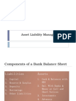 Asset Liability Management in Banks