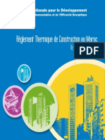 Reglement Thermique Des Constructions Maroc PDF