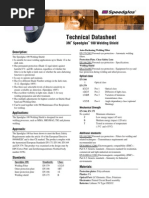 Speedglas 100 Technical Data Sheet