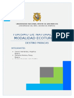 Reserva de Paracas - Monografia