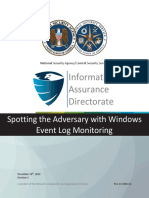 Spotting The Adversary With Windows Event Log Monitoring