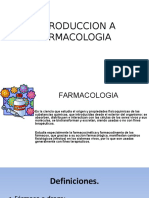 Introduccion A Farmacologia