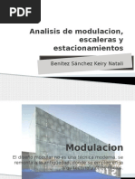 Analisis de Modulacion Escaleras y Estacionamientos