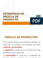 Mezcla de Producto, Marcas, Empaques y Otras Características