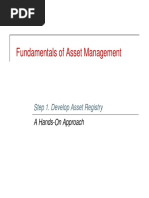 Step 1. Develop Asset Registry PDF