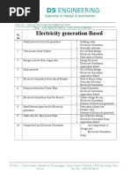 DS Engineering Project List