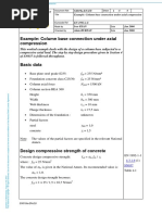 SX019a-En-EU-Example - Column Base Connection Under Axial Compression