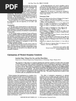 Calcination of Nickel-Alumina Catalysts