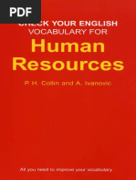 Check Your English Vocabulary For Human Resources PDF