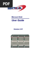 XCell Equipment User Guide 2.01