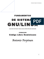 Fundamentos de Sistemas GNU/LINUX