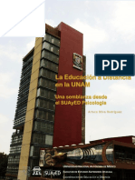 La Educación A Distancia en La UNAM