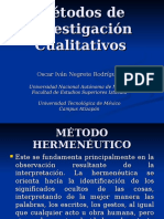 Métodos de Investigación Cualitativa