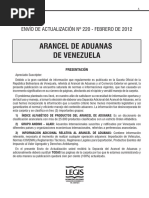 Arancel de Aduanas de Venezuela