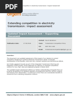 Extending Competition in Electricity Transmission: Impact Assessment