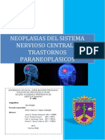 Tumores Del SNC y Trastornos Paraneoplasicos