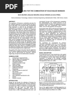 Cfd-Modelling For The Combustion of Solid Baled Biomass
