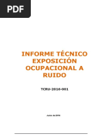 Ruido. - Informe Técnico Final