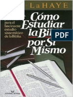 Como Estudiar La Biblia Por Si Mismo - Tim LaHaye