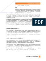 Clases de Red y Sub Redes PDF