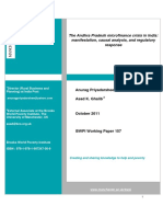 The Andhra Pradesh Microfinance Crisis in India: Manifestation, Causal Analysis, and Regulatory Response