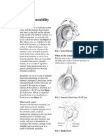 Shoulder Instability: What Is It?