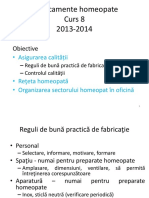 Handout Curs 8 RO Medicamente Homeopate 2013-2014