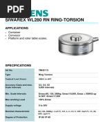 7MH5113 Siemens Siwarex WL280 RN Ring Torsion