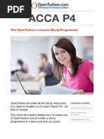 ACCA P4 Study Guide OpenTuition PDF