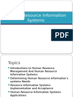 Human Resource Information Systems