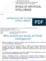 Fundamentals of Artificial Intelligence