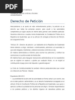 Derecho de Petición