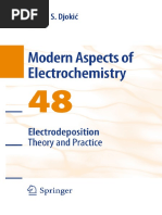 Electrodeposition - Theory and Practice - (Modern Aspects of Electrochemistry 48) Nebojša D. Nikolić, Konstantin I. Popov (Auth.), Stojan S. Djokic (Eds.) - Springer-Verlag New York (2010) PDF