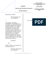 Mason v. Oklahoma Turnpike, 182 F.3d 1212, 10th Cir. (1999)