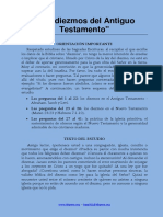 Los Diezmos Del Antiguo Testamento PDF