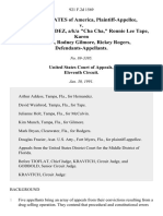 United States v. Sandra Hernandez, A/K/A "Cha Cha," Ronnie Lee Tape, Karen McCalvin Rodney Gilmore, Rickey Rogers, 921 F.2d 1569, 11th Cir. (1991)