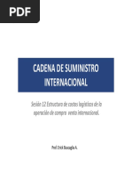 II UNIDAD Sesion 12 Estructura de Costos Logísticos de La Operación de Compra Venta Internacional