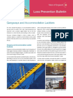 West of England - Loss Prevention Bulletin - Gangways and Accomodation Ladders PDF