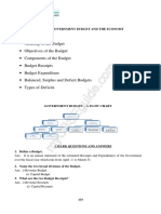 12 Economics Notes Macro Ch04 Government Budget and The Economy