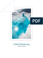 Global Marketing: A Project Report