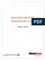 Mastercam 2017 Transition Guide: March 2016