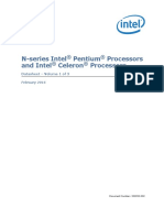 Pentium Celeron N Series Datasheet Vol 1 PDF