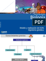 Clase 1 Modelo y Replicación Del ADN Ingeniería Genética 2015