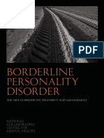 Borderline Personality Disorder - The NICE GuideLine PDF