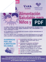 Alimentacion Saludable para Ninos Ninas